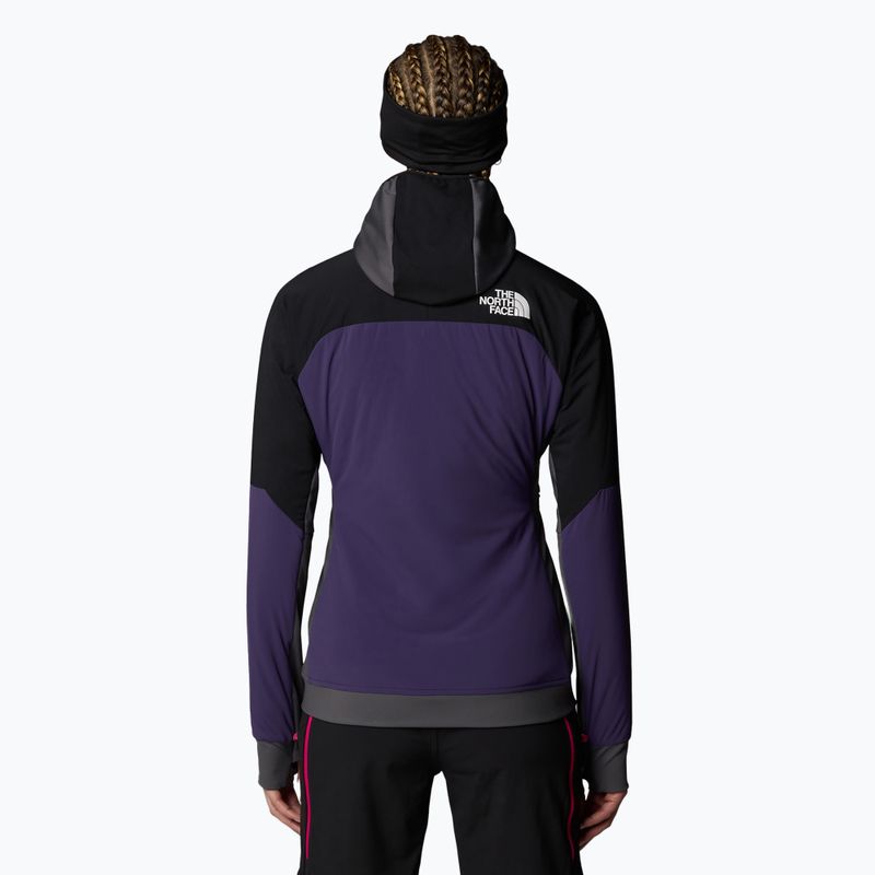 Хибридно яке за жени The North Face Binntal Hybrid Ventrix Hoodie eternal purple/black 3