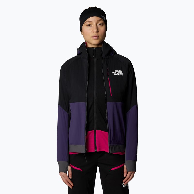 Хибридно яке за жени The North Face Binntal Hybrid Ventrix Hoodie eternal purple/black 4