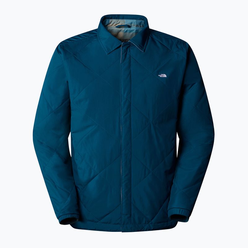 Мъжко изолирано яке The North Face Afterburner Insulated Flannel midnight petrol 7