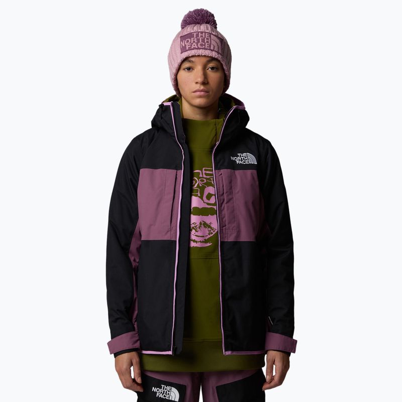 Дамско ски яке The North Face Namak Insulated black/midnight mauve 4