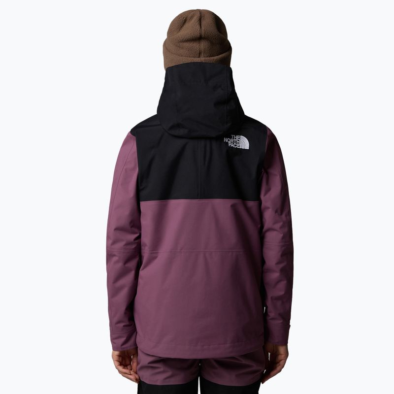 Дамско ски яке The North Face Driftview Anorak black/midnight mauve 3