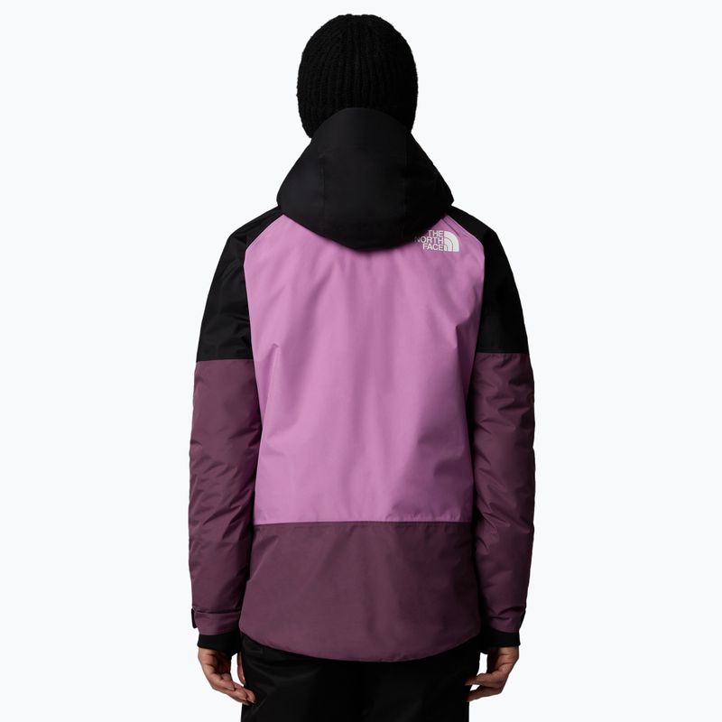 Дамско ски яке The North Face Dawnstrike GTX Insulated black/dragonfruit/midnight mauve 3