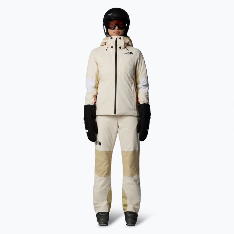 Дамско ски яке The North Face Lenado white dune/gravel/khaki 2