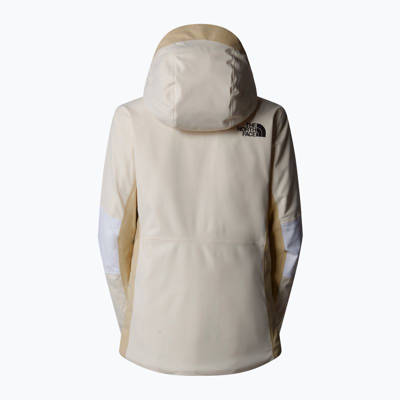 Дамско ски яке The North Face Lenado white dune/gravel/khaki 6