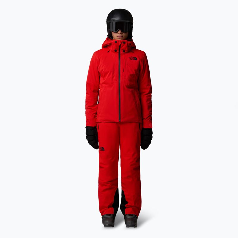 Дамски ски панталони The North Face Lenado fiery red 2