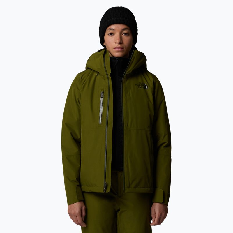 Дамско ски яке The North Face Descendit forest olive 4