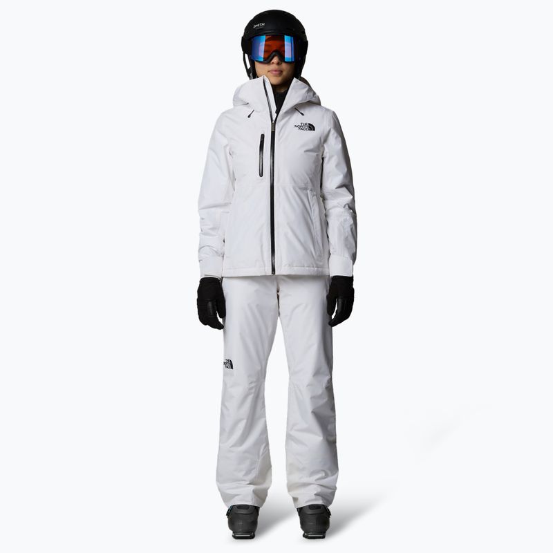 Дамски скиорски панталони The North Face Descendit white 2