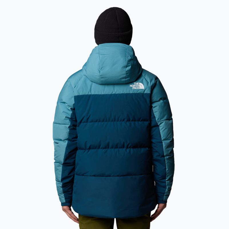 Мъжко ски яке The North Face Corefire Down Windstopper Jacket midnight petrol/algae blue 3