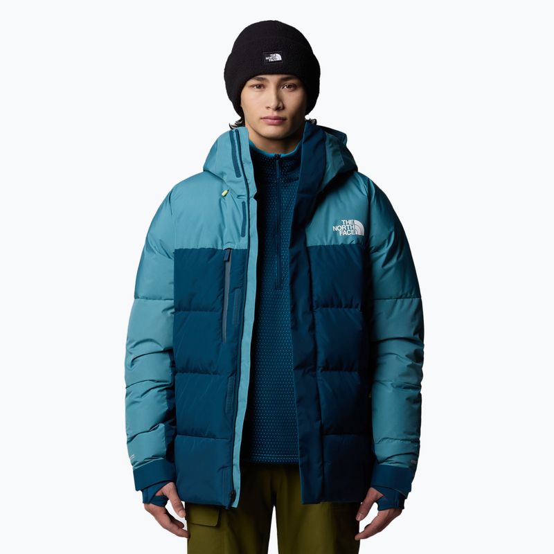 Мъжко ски яке The North Face Corefire Down Windstopper Jacket midnight petrol/algae blue 4