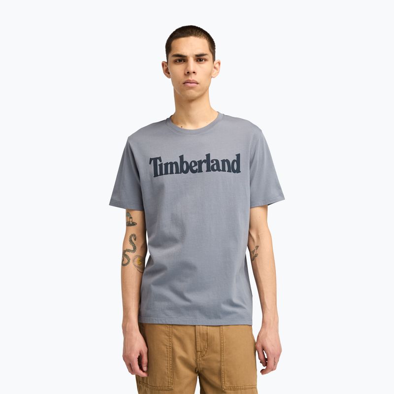 Мъжки Timberland Tfo Wordmark Logo Тениска folkstone grey