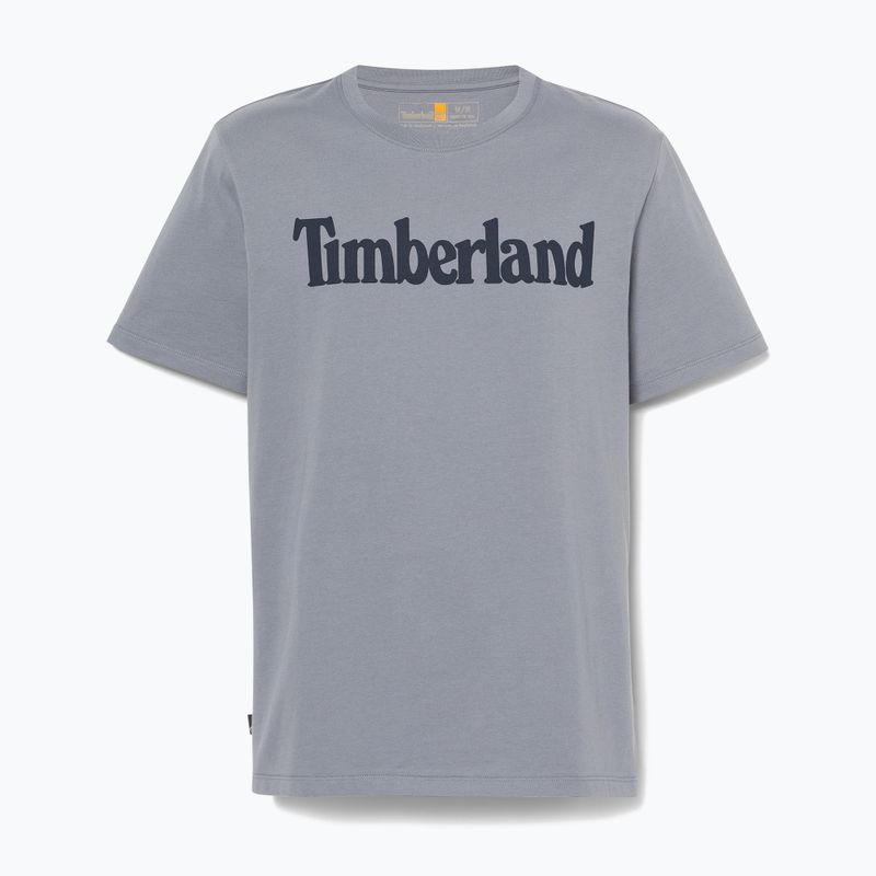 Мъжки Timberland Tfo Wordmark Logo Тениска folkstone grey 4