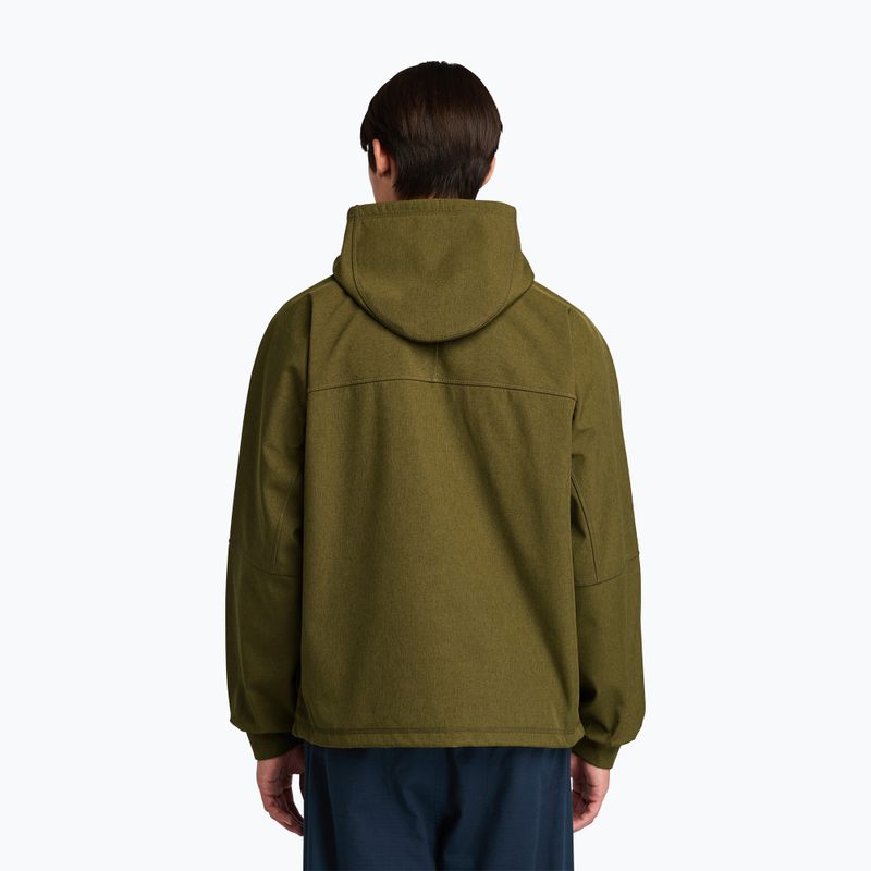 Мъжко яке Timberland Softshell Hooded dark olive 3