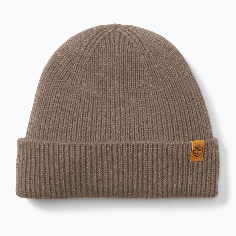 Зимна шапка Timberland Fisherman Beanie chocolate chip