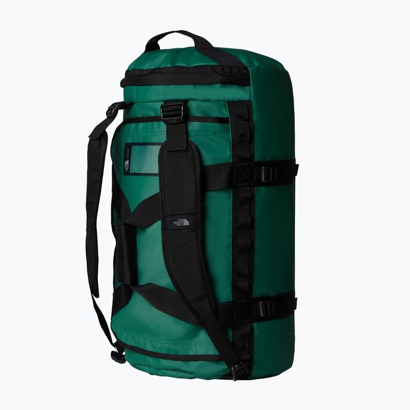 Пътна чанта The North Face Base Camp Duffel M 71 л вечнозелен/черен 3