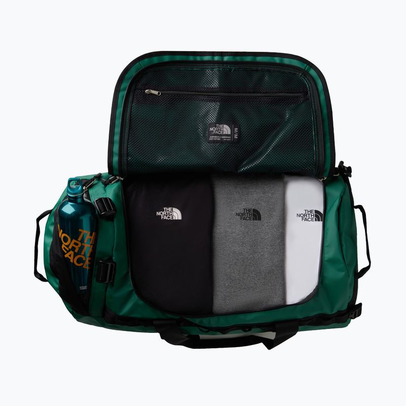 Пътна чанта The North Face Base Camp Duffel M 71 л вечнозелен/черен 4