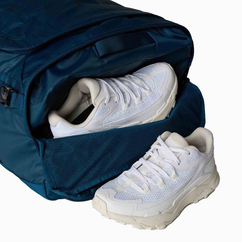 Пътна чанта The North Face Base Camp Voyager Duffel 62 l midnight petrol/algae blue 6