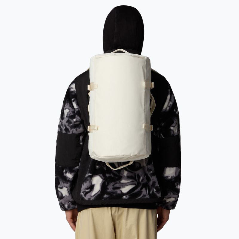 Пътна чанта The North Face Base Camp Duffel XS 31 l white dune/white 6