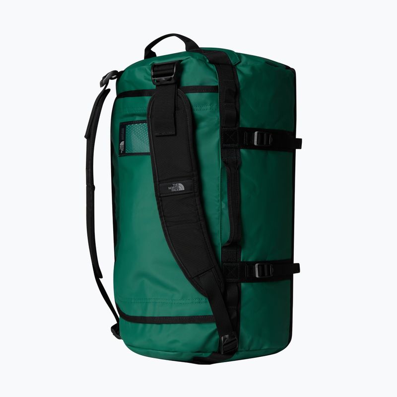 Пътна чанта The North Face Base Camp Duffel S 50 л вечнозелен/черен 3