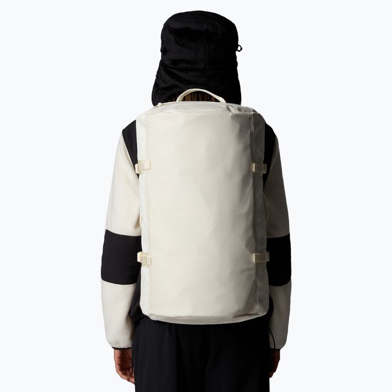 Пътна чанта The North Face Base Camp Duffel S 50 l white dune/white 6