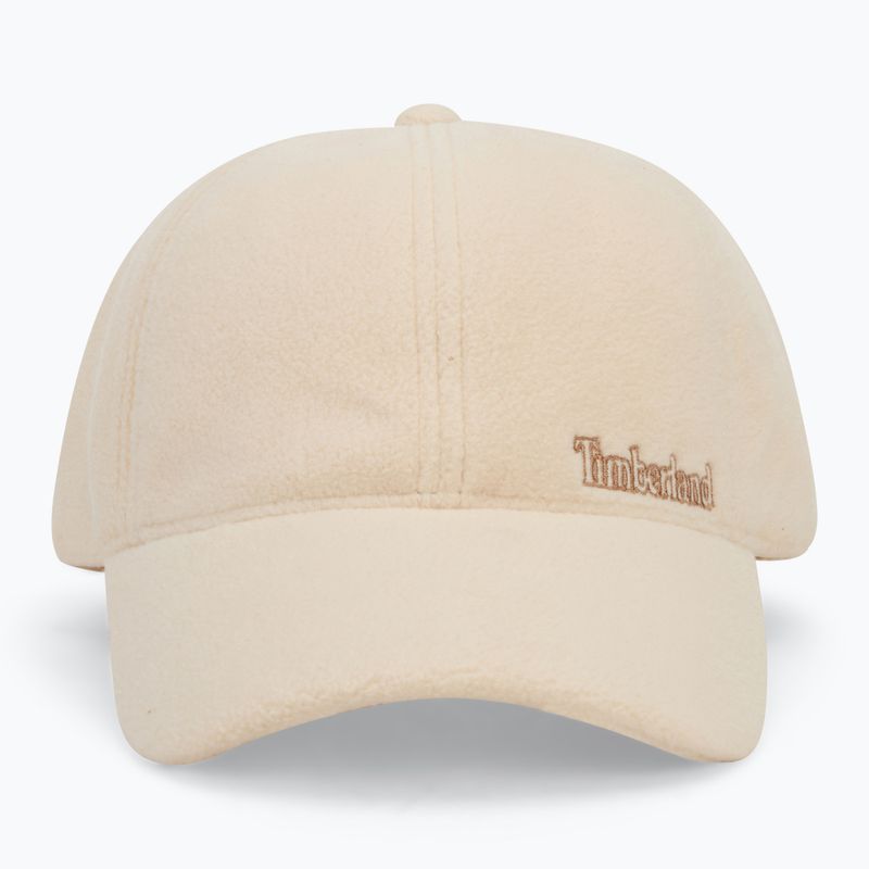 Дамска бейзболна шапка Timberland Fit Fleece Cap angora 2