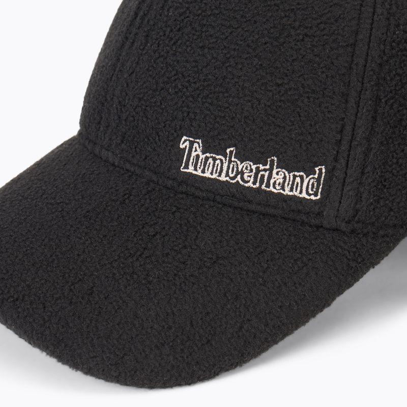 Дамска бейзболна шапка Timberland Fit Fleece Cap black 3