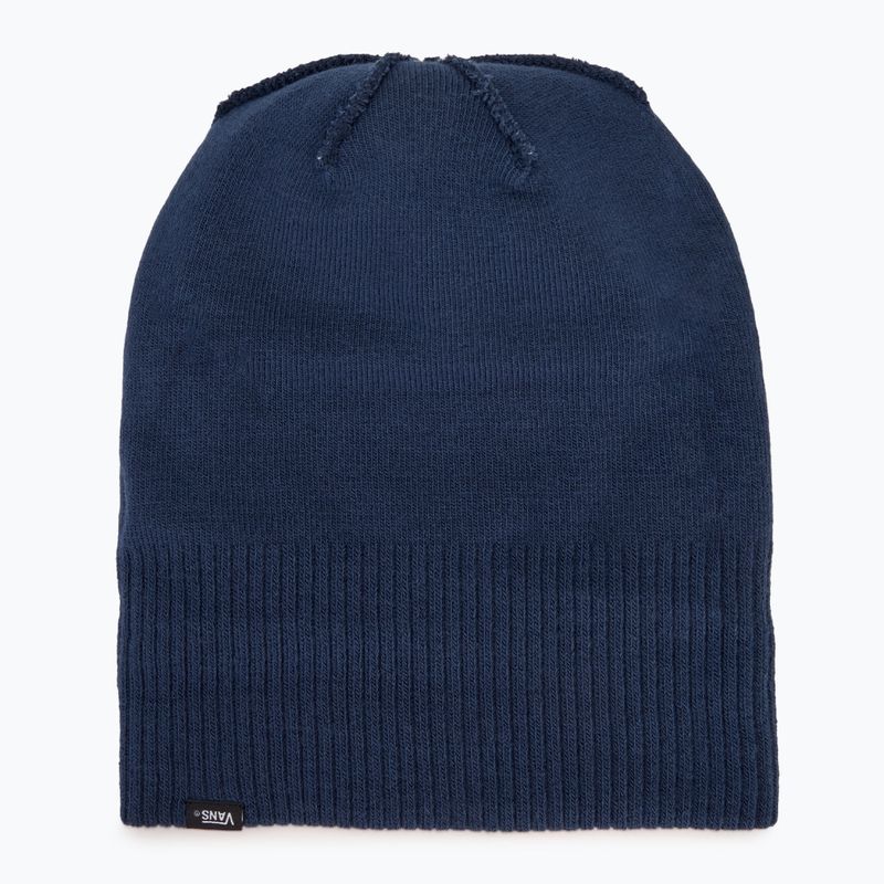 Зимна шапка Vans Check Pom Beanie рокля в синьо 4