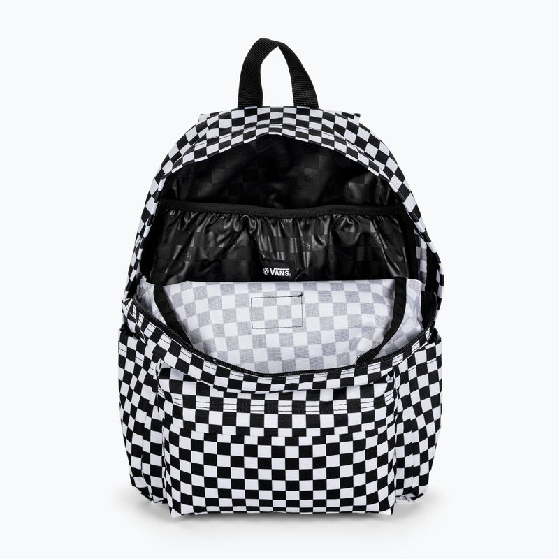 Детска градска раница Vans Old Skool Grom Check 18 l black/white 7