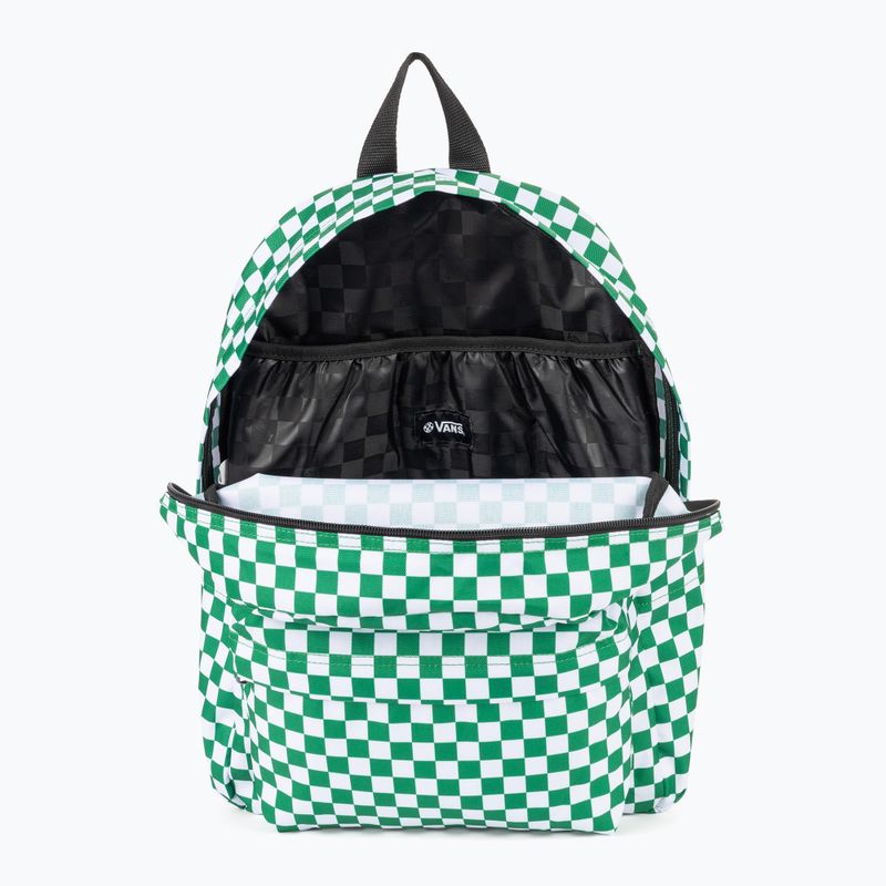 Детска градска раница Vans Old Skool Grom Check 18 l verdant green 4