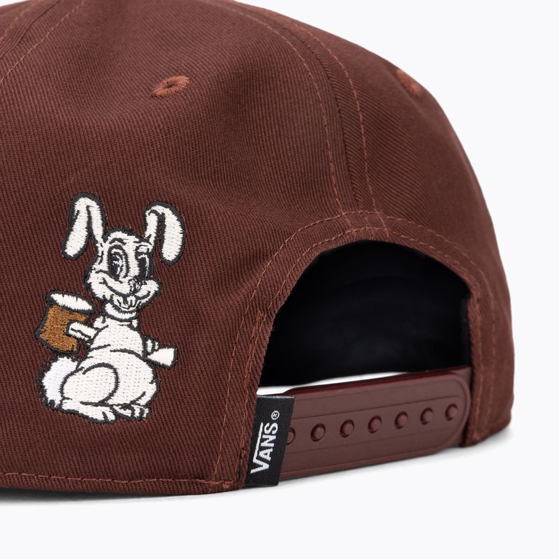 Бейзболна шапка Vans Hopper Snapback bitter chocolate  4