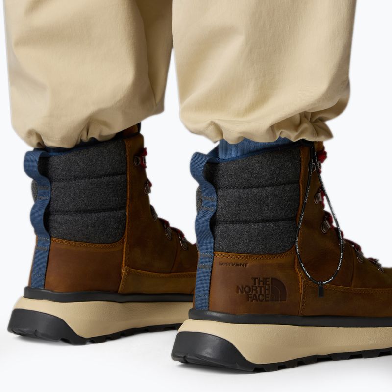 Мъжки ботуши за сняг The North Face Bergen Leather WP timber tan/red 13
