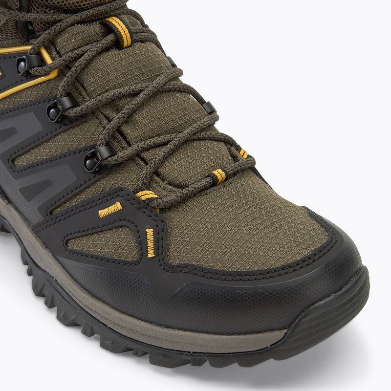 Мъжки обувки за трекинг The North Face Hedgehog Mid Gore-Tex new taupe green / black 7