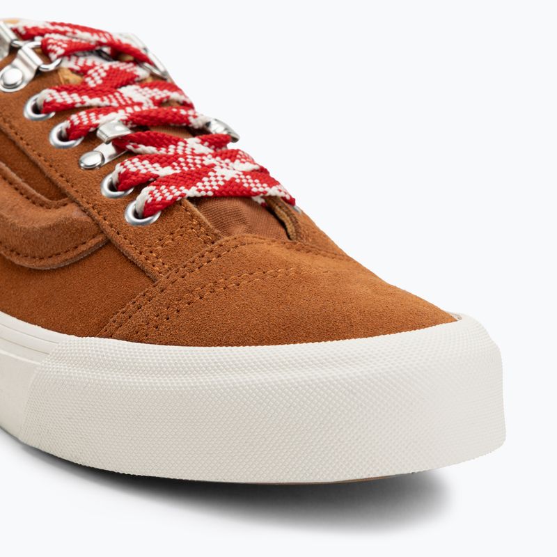 Vans Knu Skool Knu Vintage светлокафяви обувки 7