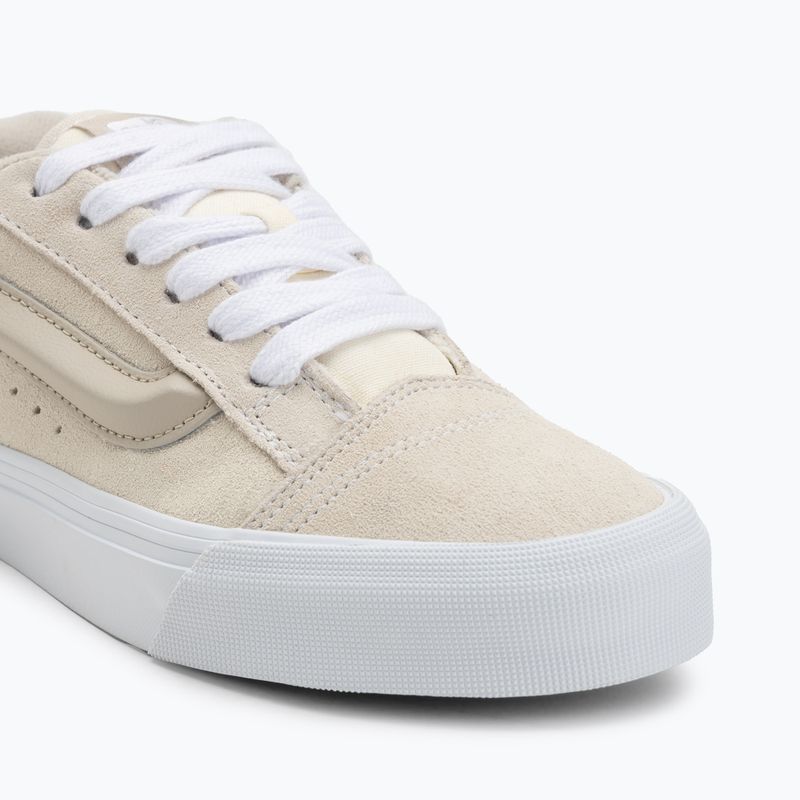 Vans Knu Skool Tri-Tone Block винтидж бели обувки 7