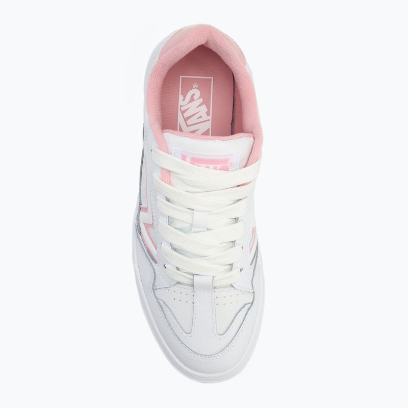 Обувки Vans Upland leather white/pink 5