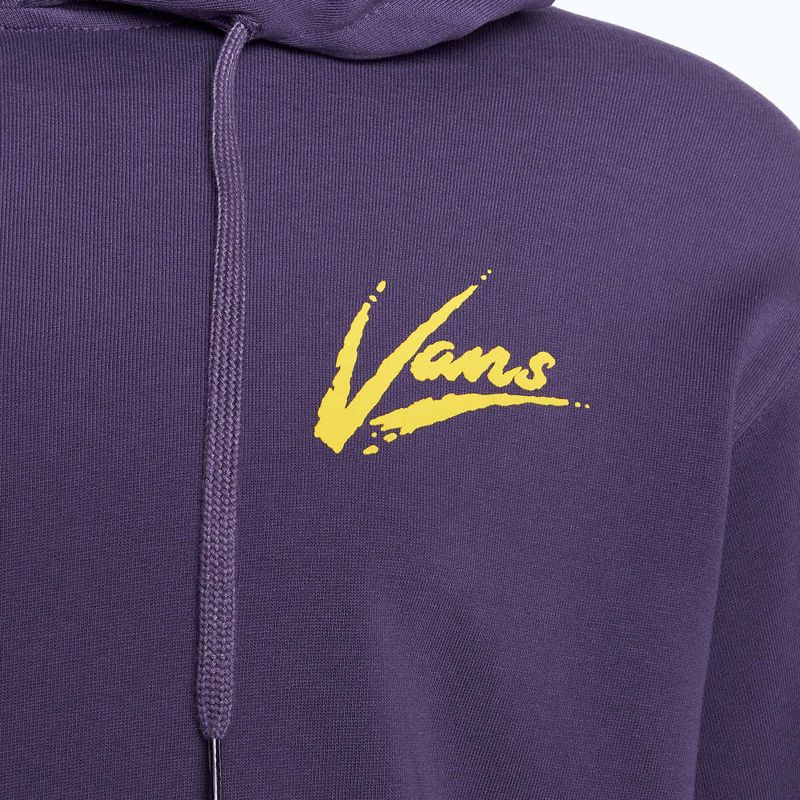 Мъжки суитшърт Vans Dettori Loose Pullover gothic grape 3