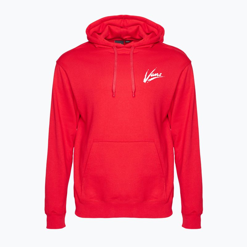 Мъжки суитшърт Vans Dettori Loose Pullover racing red/marshmallow