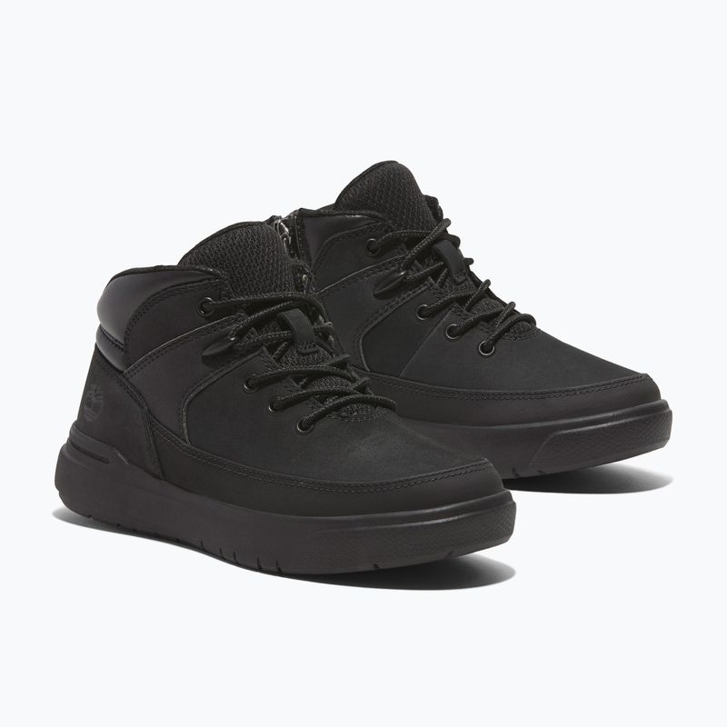 Детски обувки Timberland Seneca Bay Mid Lace blackout nubuck 8