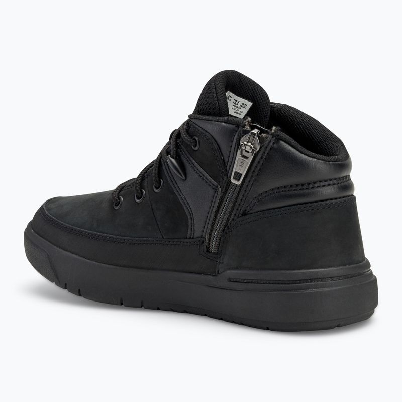 Детски обувки Timberland Seneca Bay Mid Lace blackout nubuck 3