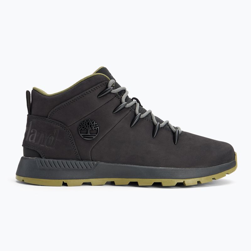 Мъжки обувки Timberland Sprint Trekker Mid Lace black nubuck/med green 2