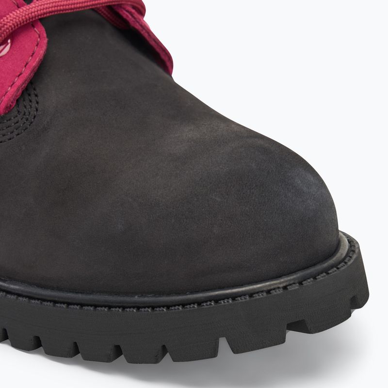 Детски обувки Timberland Premium 6 In Lace black nubuck/dark pink 7