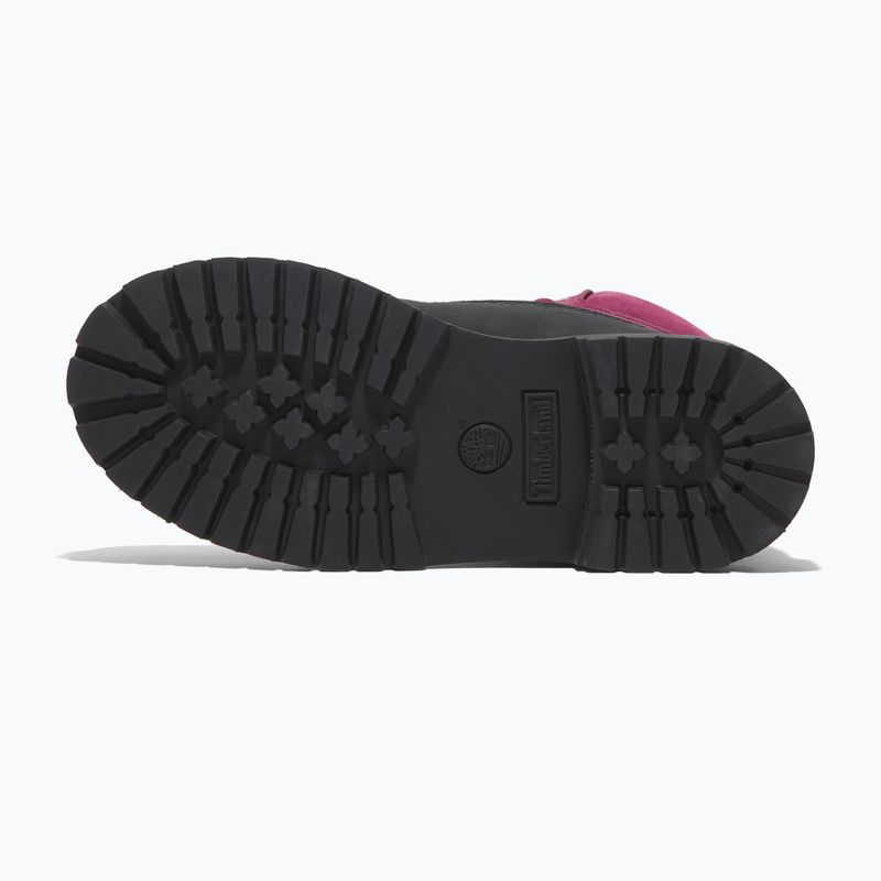 Детски обувки Timberland Premium 6 In Lace black nubuck/dark pink 13