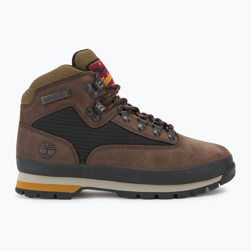 Мъжки обувки Timberland Euro Hiker Mid dark brown nubuck 2