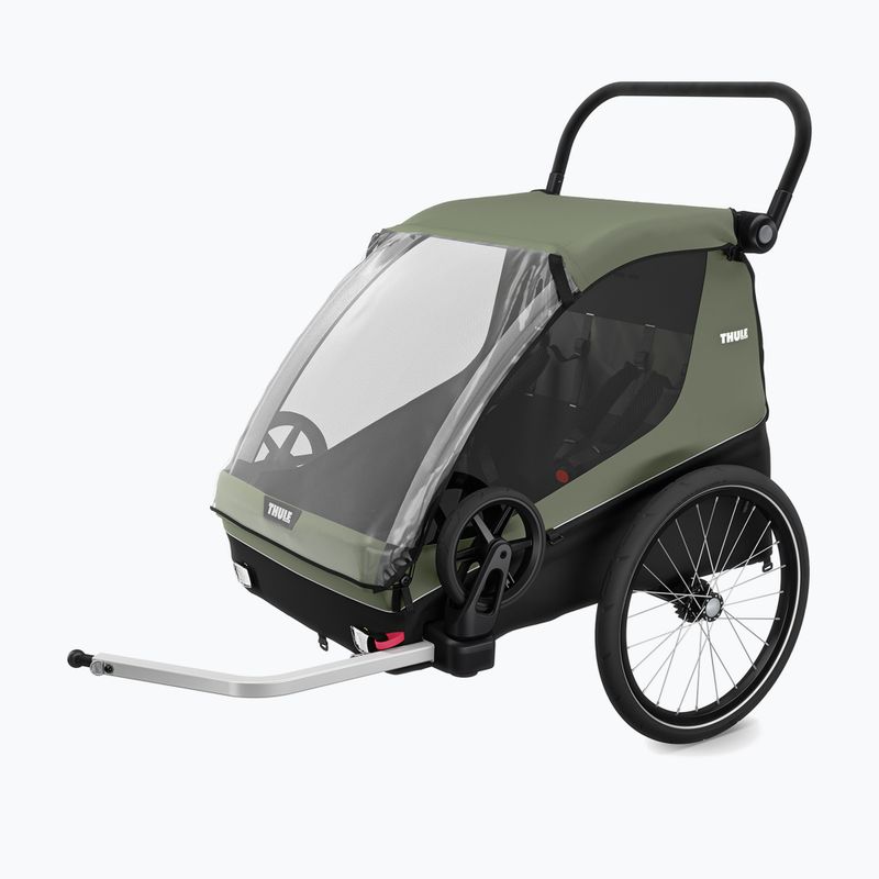 Велосипедно ремарке Thule Courier vintage green 3