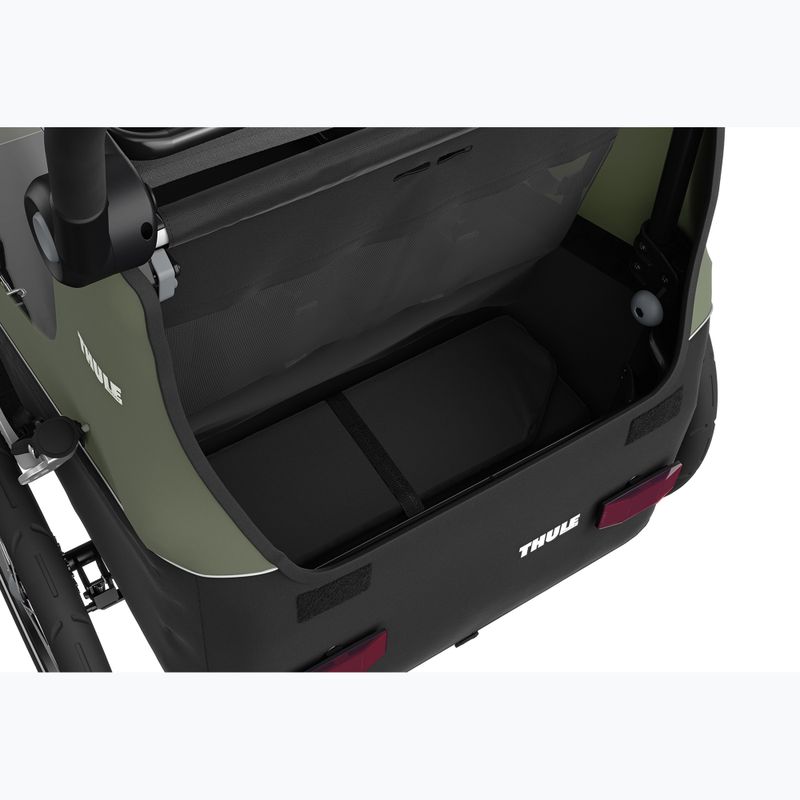 Велосипедно ремарке Thule Courier vintage green 6