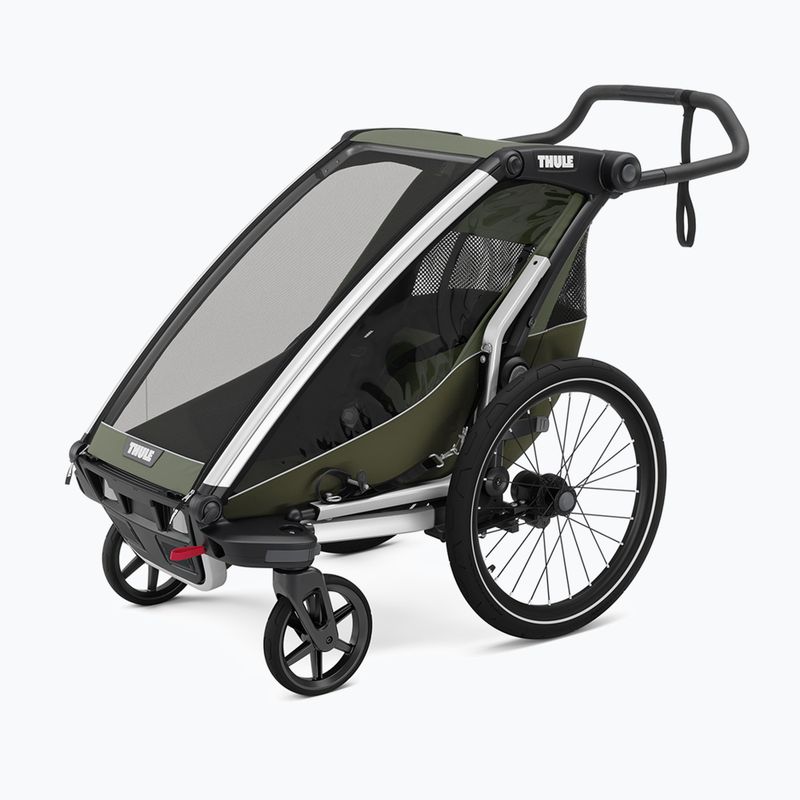 Велосипедно ремарке Thule Chariot Lite Single vintage green