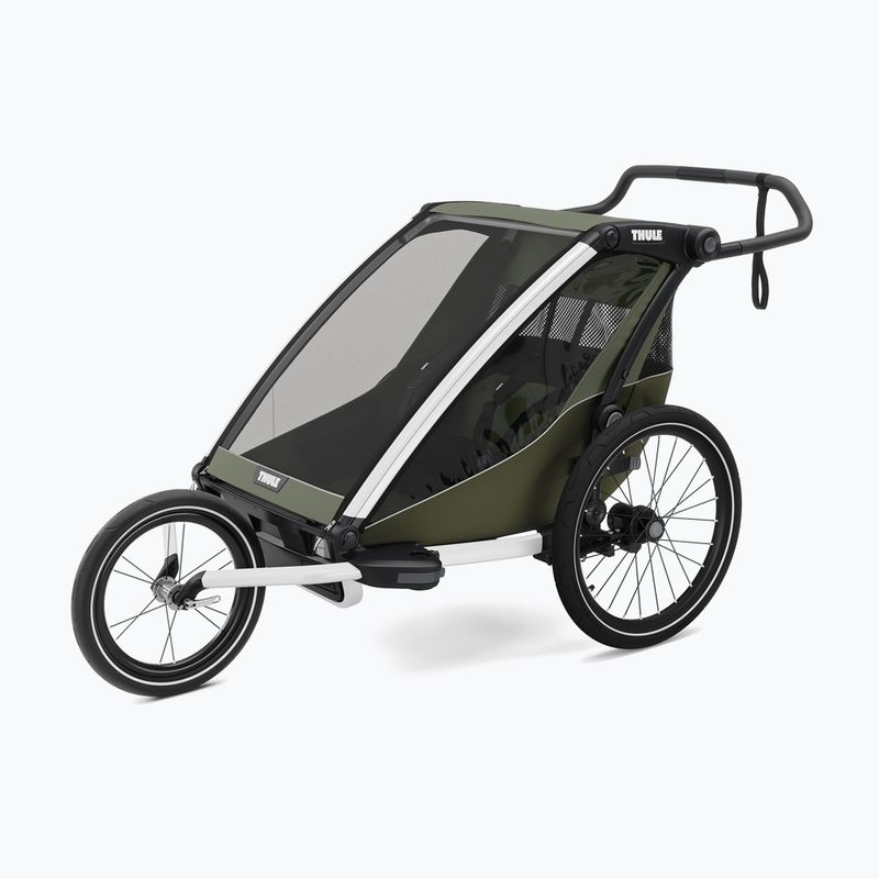 Велосипедно ремарке Thule Chariot Lite Double vintage green 4