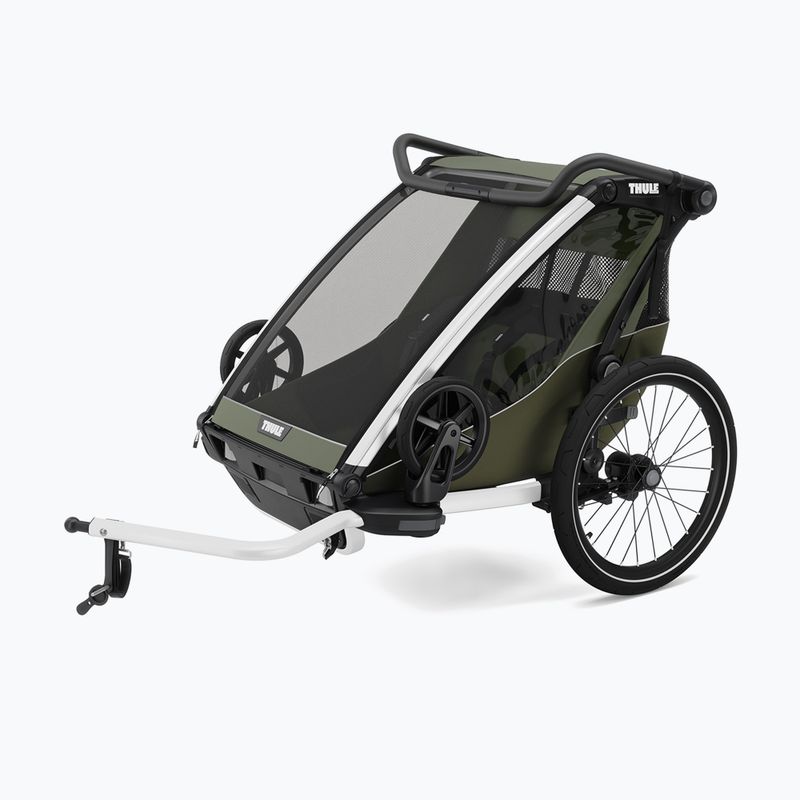 Велосипедно ремарке Thule Chariot Lite Double vintage green 5