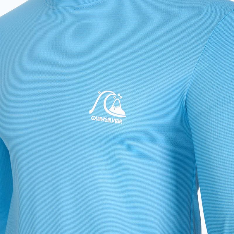 Мъжки бански с дълъг ръкав Quiksilver Heritage Heather azure blue 4