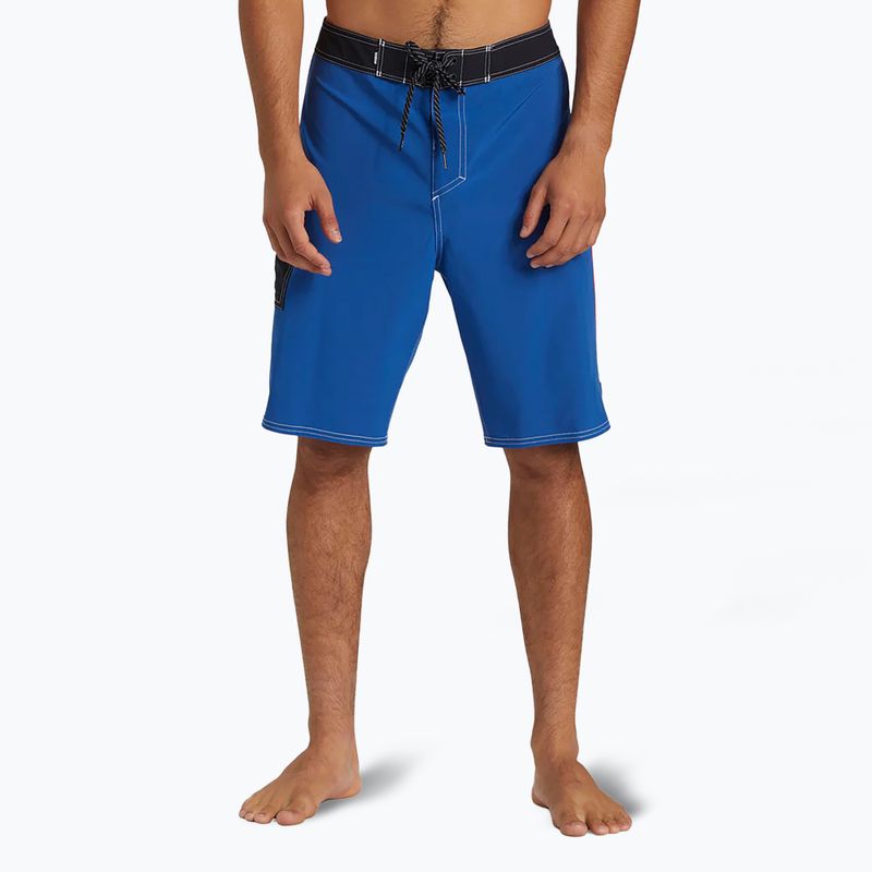 Мъжки къси панталони за плуване Saturn Solid 21" Monaco Blue на Quiksilver