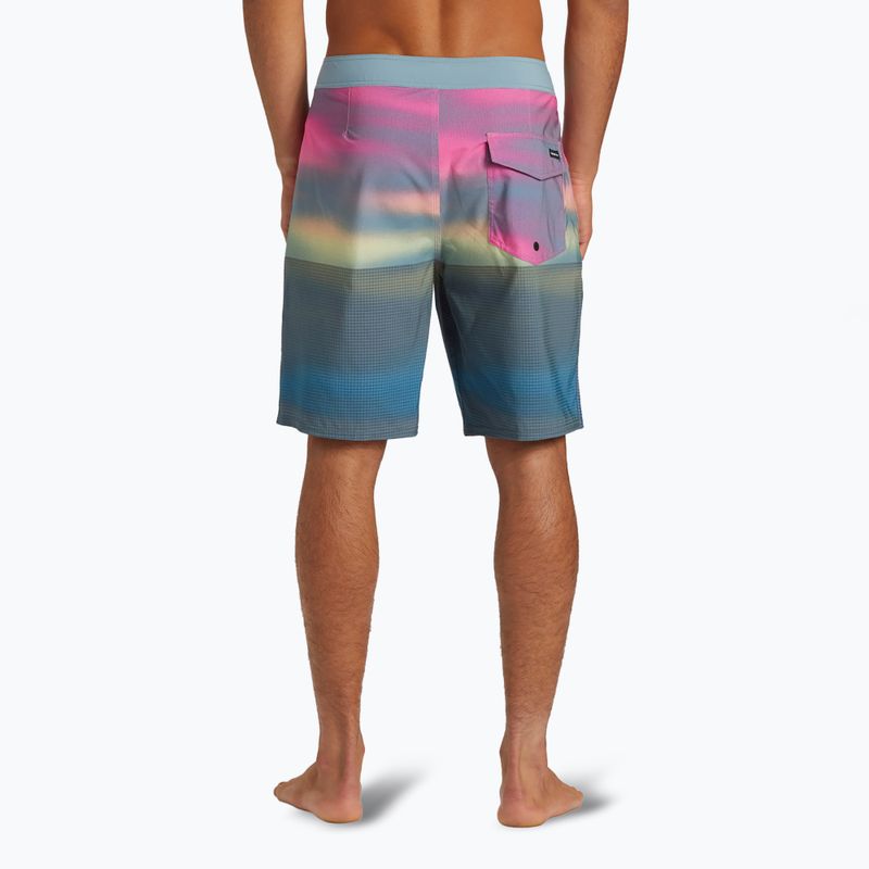 Мъжки къси панталони за плуване Highline Straight Leg 19" Prism Pink от Quiksilver 5